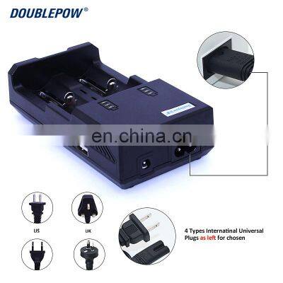 Smart Mini Power Bank Charging Fast Charge 1.2v Nimh 3.7v li Ion Universal Rechargeable Battery Charger With US EU UK AU Plug