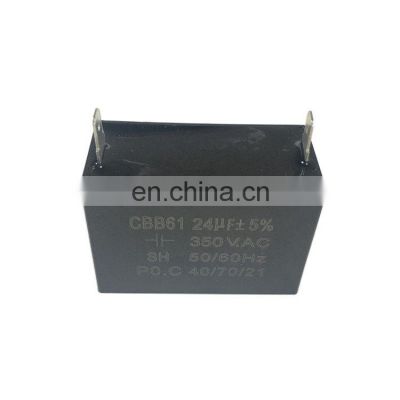 350VAC CBB61 24uf capacitor