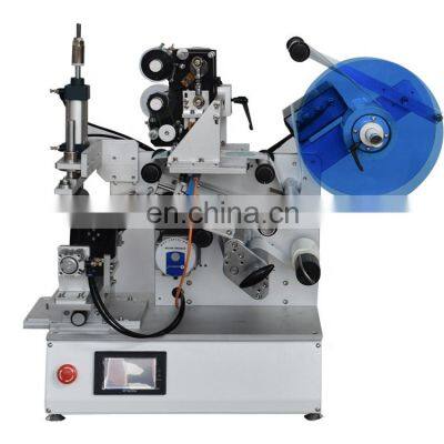 2 in 1 Semi Automatic Single and Double Labeling Machine for Round and Flat Bottles