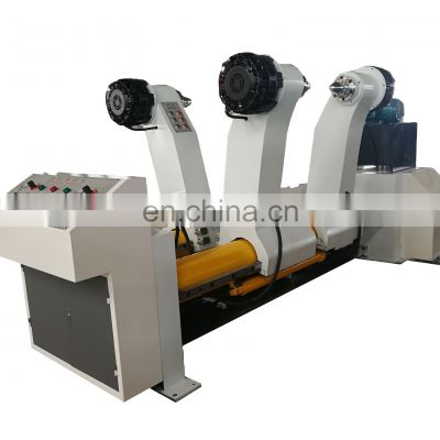 Fully Automatic Sustainable Mill Roll Stand Track Corrugated board Production Line machine