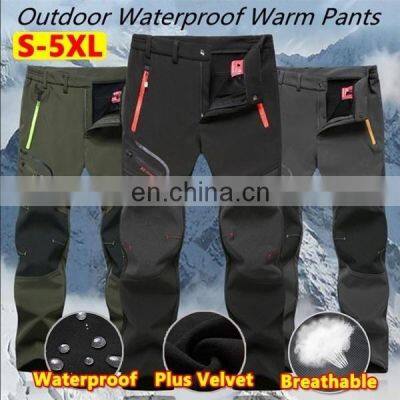 Factory Customized New Male Outdoor Waterproof Hiking Pants Camping Rock Climbing Fishing Ski Windproof Overalls photo-5