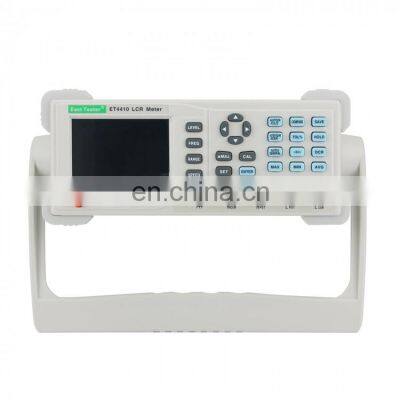 ET4410 Desktop LCR Tester Inductance Capacitance Meter Measure 100KHz 16 Fixed Frequencies LCR Meter