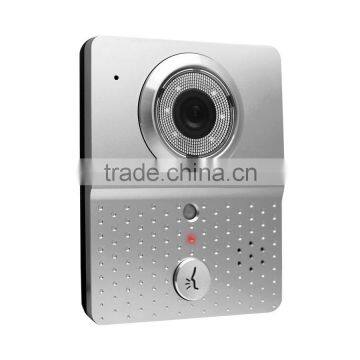 smart home wifi IP video door phone with Monitor, intercom, unlock function by APP for smart phone / tablet PC Android and IOS