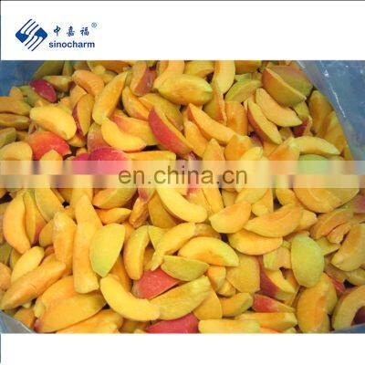 Sinocharm Top Grade Strip Apricot IQF Sliced Apricot Frozen Apricot