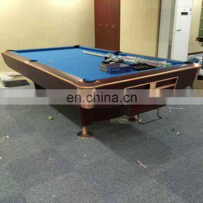 Factory Direct Selling Best Selling Cheapest American Fancy Billiard Table Standard Adult Black Eight Home Billiards photo-4