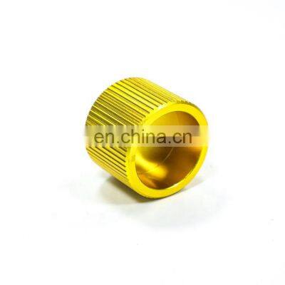 Custom precision aluminum cnc lightsaber pommel metal shrould manufacturer