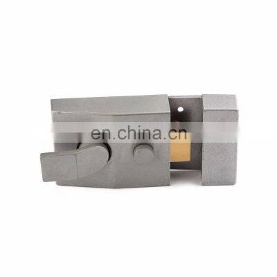 Brass Cylinder With Brass Key Polished Chrome Zinc Heavy Duty Night Latch Dead Lock photo-4