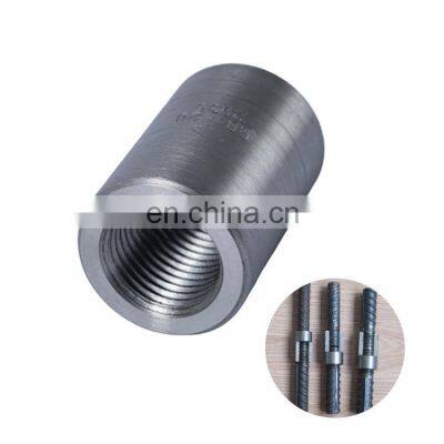 Carbon Steel Building Bridge Straight Thread Rebar Connector