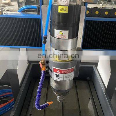 ATC 4040 Mini Metal Shoes Moulds Cnc Router Aluminum Cnc Milling Machine With Automatic Tool Change for Carbon Steel photo-5