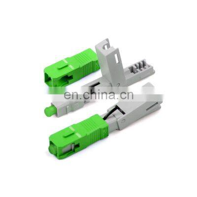 FAC-SC-F4 Low Signal Loss ESC250D SC APC optical fast connector assembly mechanical connector