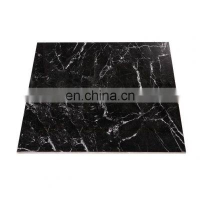 Best Quality Glazed 600X600 High Glossy Black Gold Tile