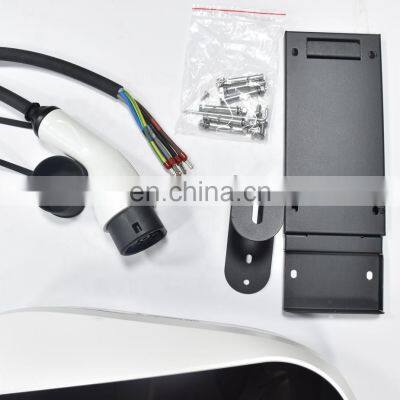 AC EV DC Charger Wifi Europe 3 Phase 1 Phase 7kw 11kw 22kw Wallbox Fast Electric Car Wall-mounted Charging Stations With APP photo-4