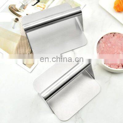 Stainless Steel Household Manual Grill Pressure Meat Press Hammer Tear