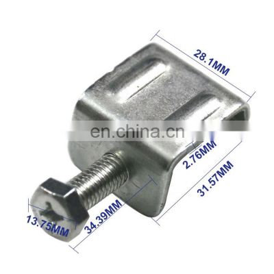 25*30*2.5mm Galvanized Duct Flange G duct Clamp For HVAC Accessories System