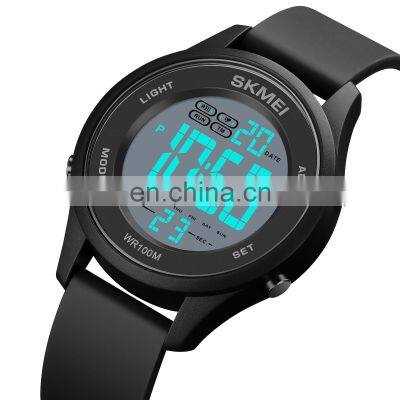 Hot Selling Skmei 1758 Black Sport Digital Watch Unisex Wristwatch Water Resistant 50 Meters