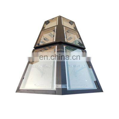 Openable Customized Glass Aluminum Electric Motor Roof Window Skylight / Skylight Electric