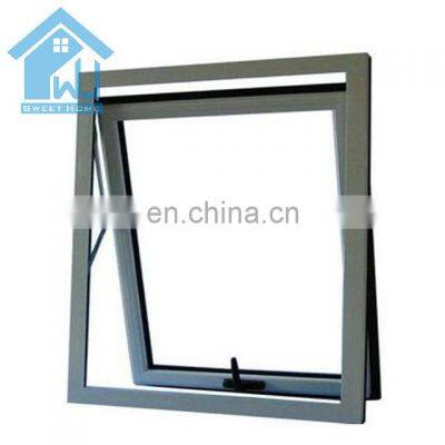 Weijia windows factory design polycarbonate window awning retractable awning windows with shutter