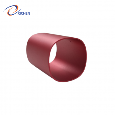 Red Color Anodized Customized OEM Precision CNC Turning Machining Components for Automation/Industrial Equipment photo-5