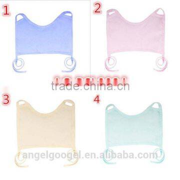 high quality fancy plain large cute 4 pure color baby bibs AG-BSL0024