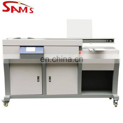 New Design All-Aluminum Plywood Durable Hot Melt Glue Book Binder Binding Machine Automatic