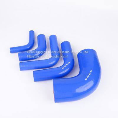 blue silicone hose