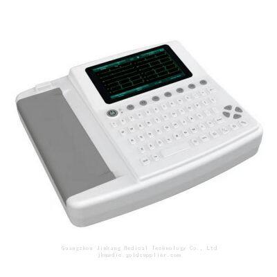 12 Channels ECG Machine, 3 Channel Electrocardiograph, 6 Channel ECG