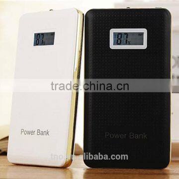 Digital display power bank 10000mAh with LED lighting