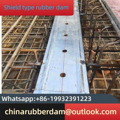 Shield type rubber dam, urban river water retention dam, hydraulic dam, water retention dam