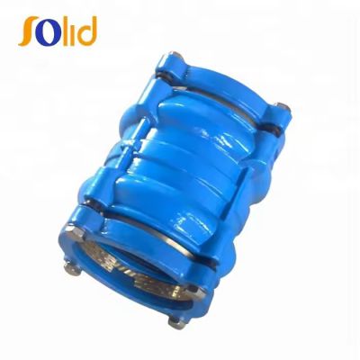 ISO2531,EN545 Ductile iron restrained pipe joint coupling for HDPE pipe