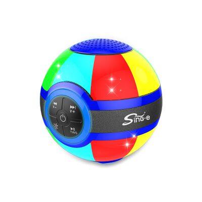 SING-E ZQS1212 Gadgets Electronic Portable Outdoor Gift Mp3 Player Music Led Wireless Active Mini Subwoofer Speaker