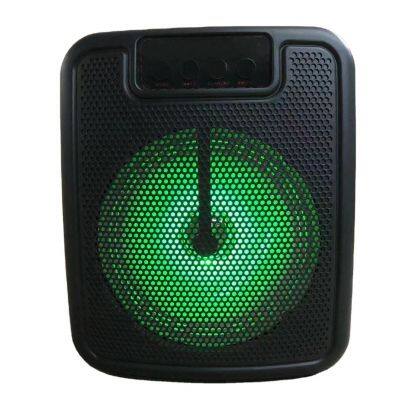 Portable Party Sound Box Wireless RGB Speaker Led Light Handle Small Mini Music Player