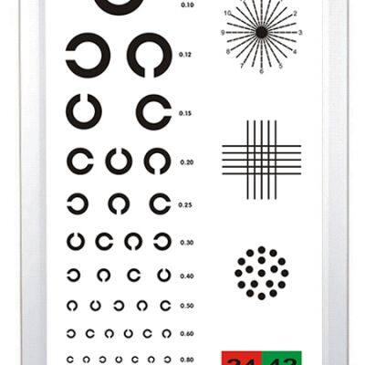 Eye Charts 20 Feet Low Vision Eye Test Charts for Eye Exams photo-2