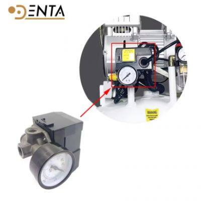 Dental Air Compressor Pneumatic Hydraulic Fluid Pressure Gauge cock with Pressure switch controller Pressure transmitter parts