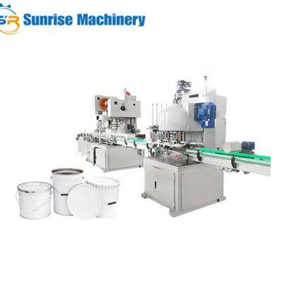 10-20L Conical Pail Tin Can Barrel Container Making Machinery photo-2