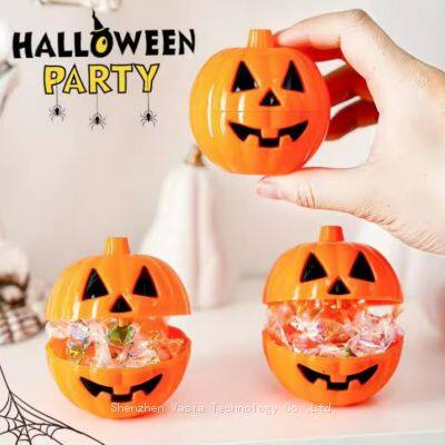 Pumpkin Skull Candy Buckets - Halloween Spooky Design for Trick or Treat photo-4