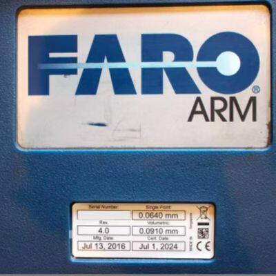 Used FARO ARM Portable Coordinate Measuring Machine (CMM) with Complete Accessories