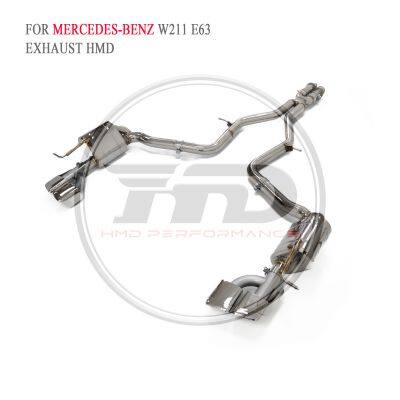 SS304 Exhaust Catback for Mercedes Benz AMG CLS63 W219/C300 C200 C250 W205/W211 E63/W212 E550/GL63 X166 Car Accessories Whatsapp+86 18946955156
