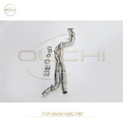 for BMW M2 G87/M2C F87/M3 M4 F80 F82/M3 M4 G80 G82 Mid Pipe Exhaust System Center Section Lightweight Race Upgrade Deeper Sport Sound photo-2