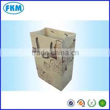 white handle bag for cosmetic
