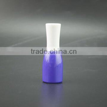 12ml purple nail polish glass bottles for cosmetic