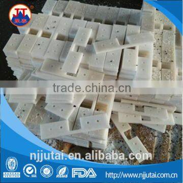 OEM CNC machining white UHMWPE dryer scrapers