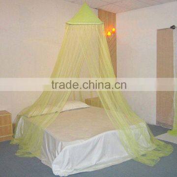 Square top mosquito net with beads