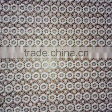 Wholesale Polyester Lace Fabric Embroidery Milk Silk Full Lace Design for Garment Accessory photo-3