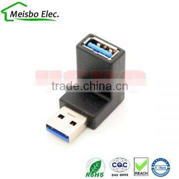 USB 3.0 UP M/F angled adapter