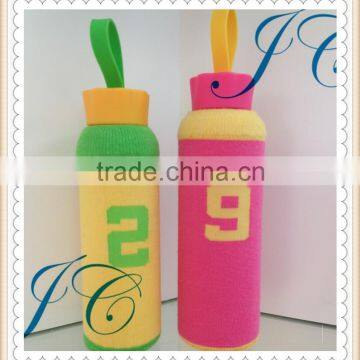 Popular good looking Advertising colorful water bottle Cup Sleeve for promotion