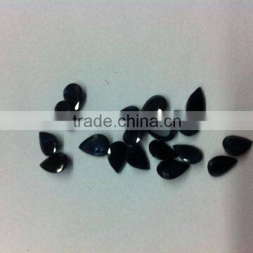 Blue Sapphire Gemstones Pear Cut