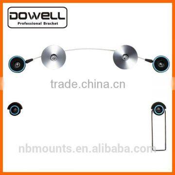 Adjustable wire rope for diffrent size LED TV mounting bracket