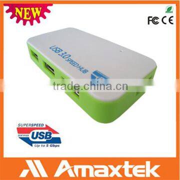 Newly Handheld Design Mini Durable 4 Port USB 3.0 Speed Hub with Better Service