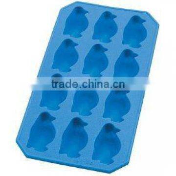 penguin shape silicone cie tray