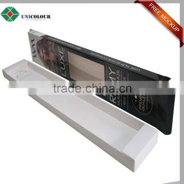 Top Sale Human Hair Accessories Box With PVC Window photo-5